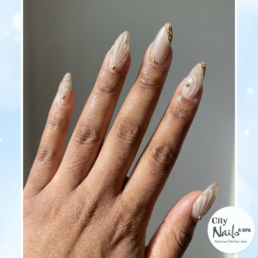 City Nails & Spa logo